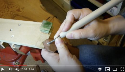 [Video] How to use hidari-ba (left-blade) carving knives/scrapers (part 3): Makiko tries